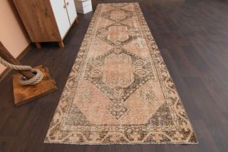 Original Oushak Runner Rug - Thumbnail