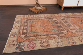 Vintage Oushak Runner Rug - Thumbnail