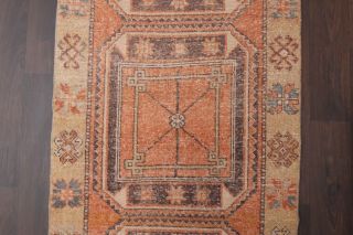 Vintage Oushak Runner Rug - Thumbnail