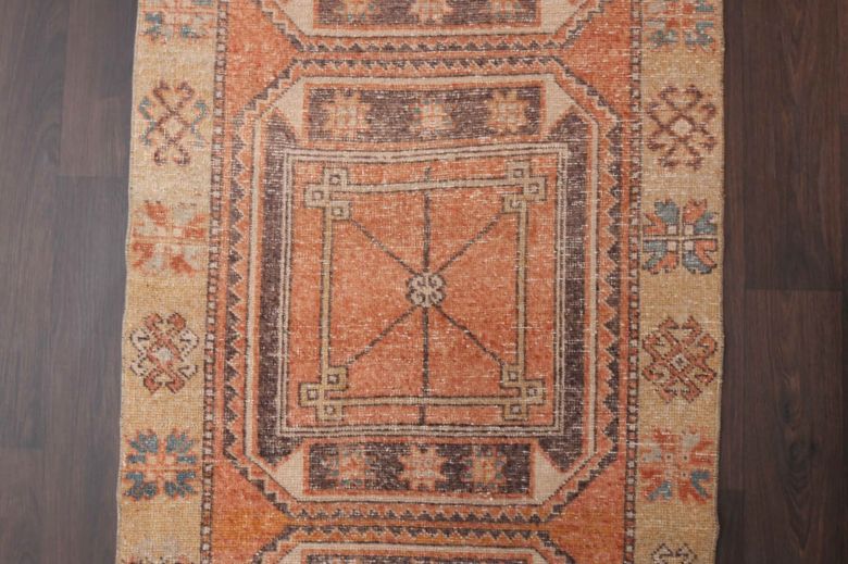 Vintage Oushak Runner Rug