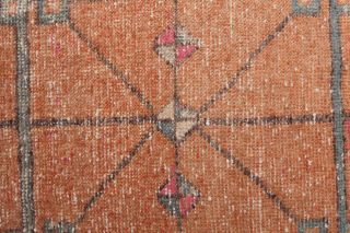 Vintage Oushak Runner Rug - Thumbnail