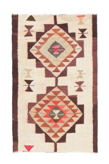 Accent Vintage Wool Carpet - Thumbnail