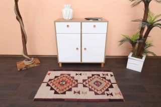 Accent Vintage Wool Carpet - Thumbnail