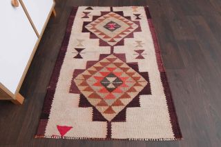 Accent Vintage Wool Carpet - Thumbnail