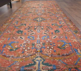 Unique Persian Antique Runner - Thumbnail