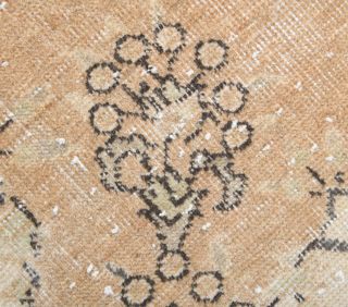 Vintage Oushak Runner Rug - Thumbnail