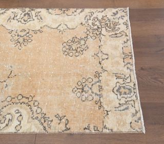 Vintage Oushak Runner Rug - Thumbnail