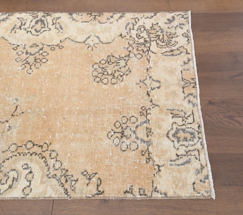 Vintage Oushak Runner Rug