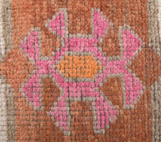 Vintage Turkish Runner Rug - Thumbnail