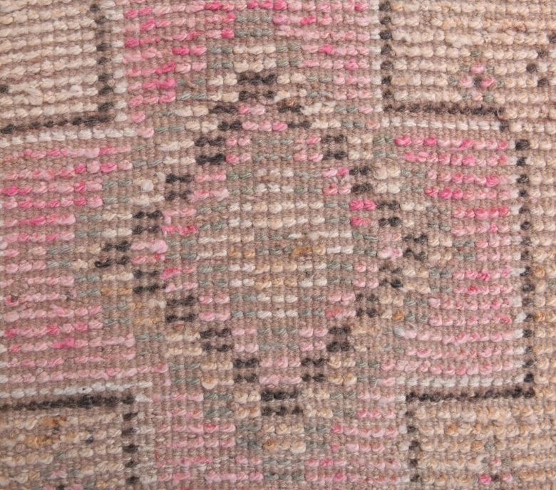 Antique Anatolian Faded Runner Rug