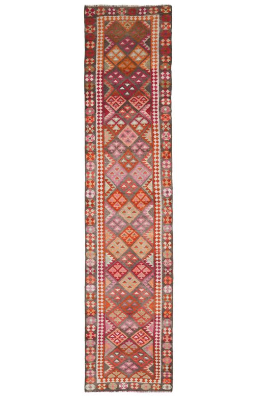 Colorful Vintage Runner Rug