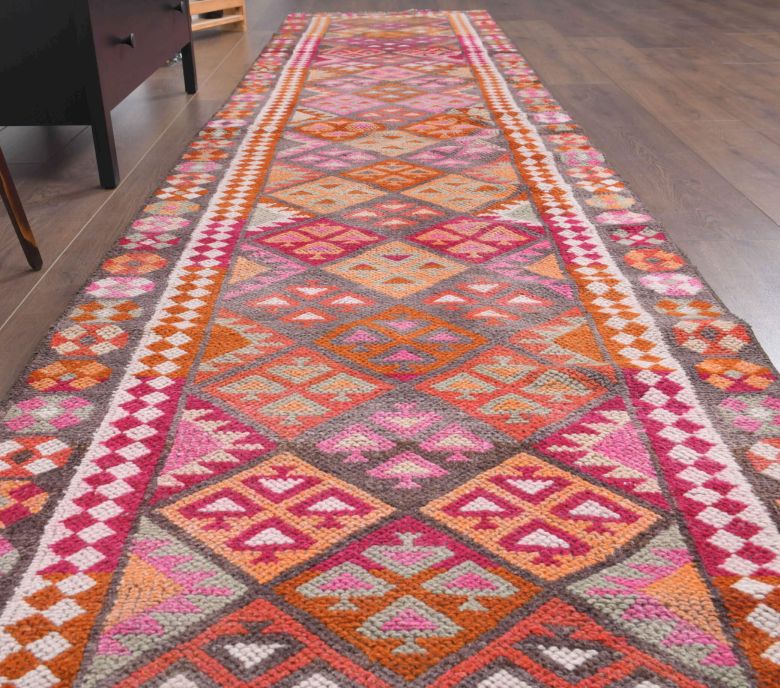 Colorful Vintage Runner Rug