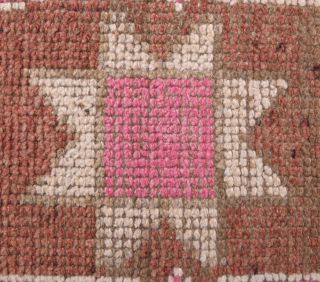 Vintage Pink Runner Rug - Thumbnail