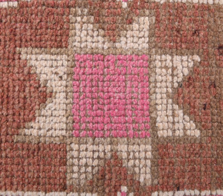 Vintage Pink Runner Rug