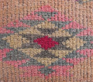 Peach Colored - Oushak Runner Rug - Thumbnail