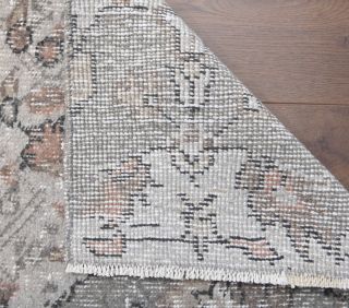 Vintage Oushak Runner Rug - Thumbnail