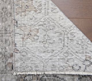 Vintage Oushak Runner Rug - Thumbnail