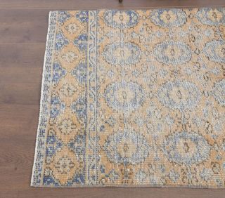 Oushak Runner Rug - Thumbnail