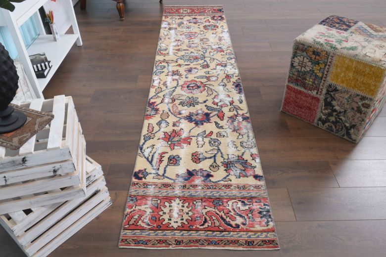 Vintage Oushak Runner Rug