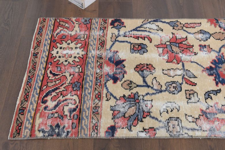 Vintage Oushak Runner Rug