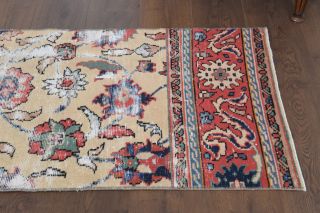 Vintage Oushak Runner Rug - Thumbnail