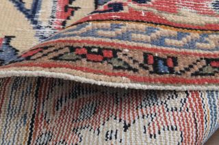 Vintage Oushak Runner Rug - Thumbnail