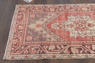 Vintage Turkish Oushak Runner Rug - Thumbnail