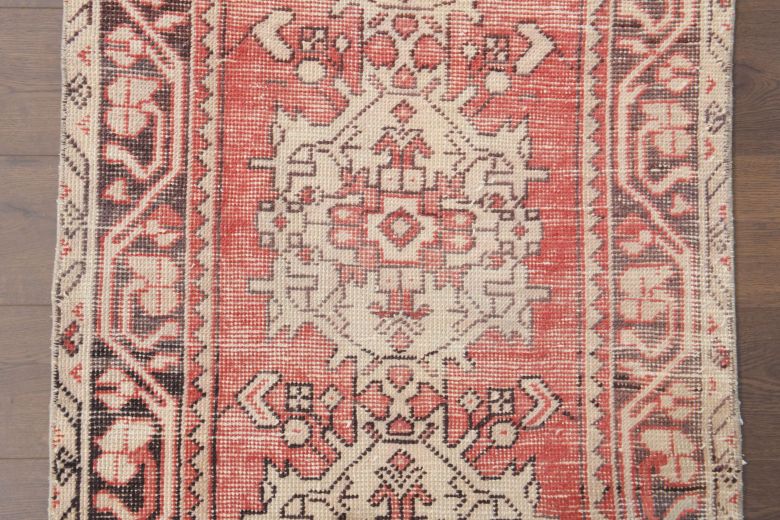 Vintage Turkish Oushak Runner Rug