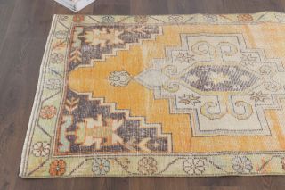 Vintage Oushak Runner Rug - Thumbnail