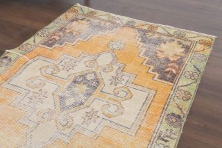 Vintage Oushak Runner Rug - Thumbnail