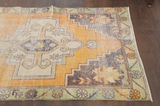 Vintage Oushak Runner Rug - Thumbnail