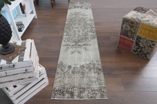 Oushak Runner Rug - Thumbnail