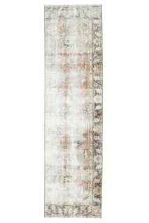 Antique Oushak Runner Rug - Thumbnail