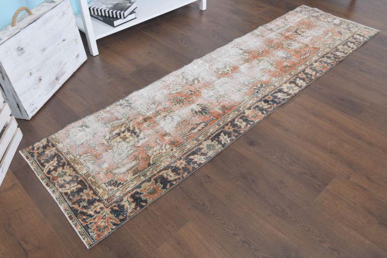 Antique Oushak Runner Rug