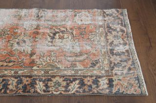 Antique Oushak Runner Rug - Thumbnail