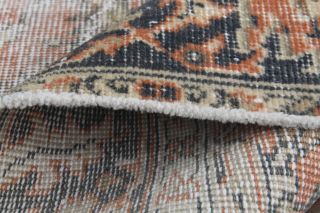 Antique Oushak Runner Rug - Thumbnail