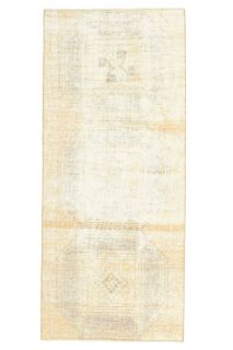 Faded Vintage Anatolian Runner Rug - Thumbnail