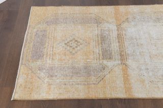 Faded Vintage Anatolian Runner Rug - Thumbnail