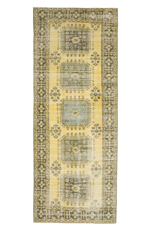 Floral Wide Runner Rug