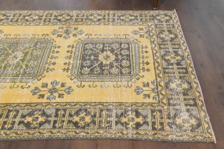 Floral Wide Runner Rug - Thumbnail