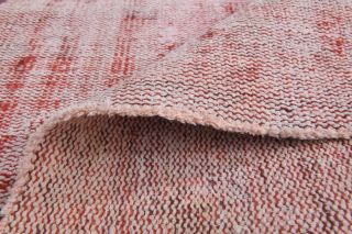 Distressed Red Vintage Rug Runner - Thumbnail