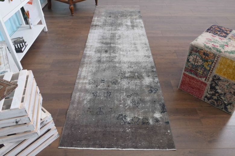 Distressed Vintage Runner Rug