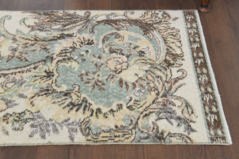 Vintage Oushak Runner Rug