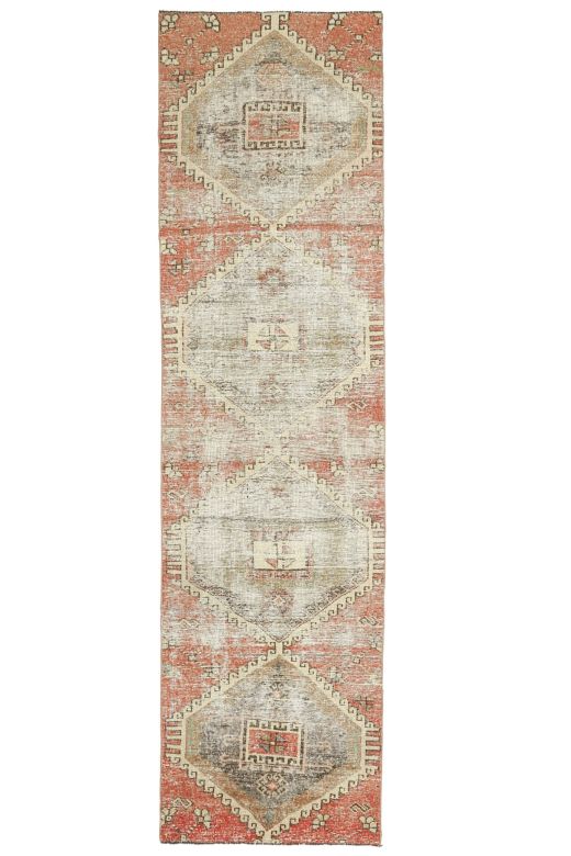 Vintage Oushak Runner Rug