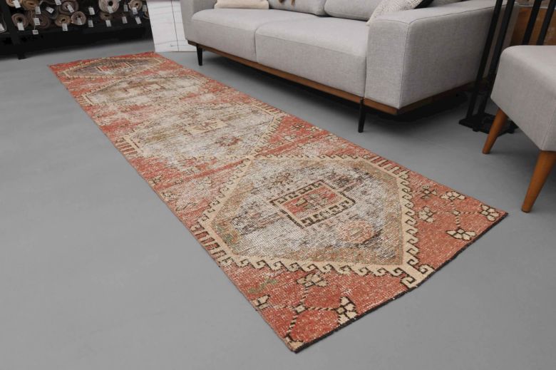 Vintage Oushak Runner Rug