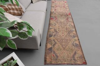 Antique Oushak Runner Rug - Thumbnail