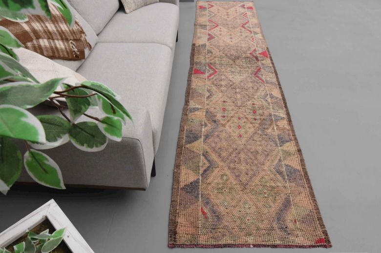 Antique Oushak Runner Rug