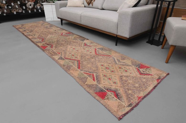 Antique Oushak Runner Rug