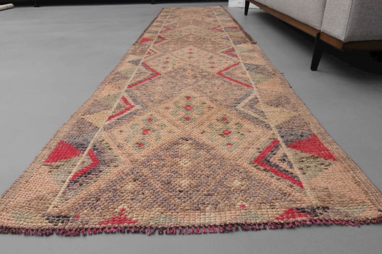 Antique Oushak Runner Rug