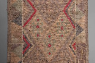 Antique Oushak Runner Rug - Thumbnail